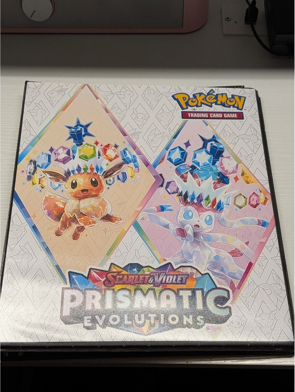 Pokémon Scarlet & Violet Prismatic Evolutions Trading Card Binder